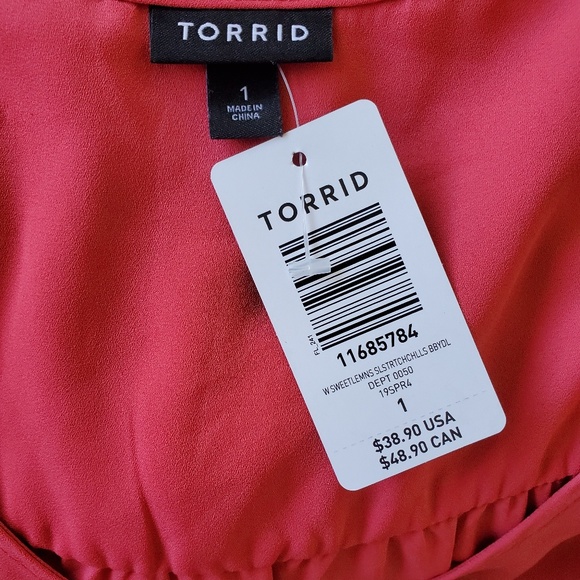 Torrid - Zip Blouse - Picture 4 of 8